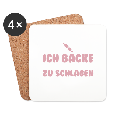 Backen Untersetzer - Backen - Bäcker - Geschenk