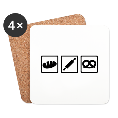 Backen Untersetzer - Bäcker