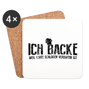 Backen Untersetzer - Bäcker