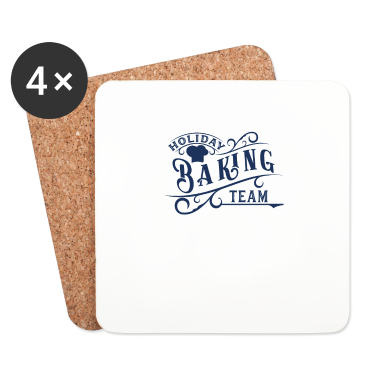 Backen Untersetzer - Kuchen backen Bäckerei Baking Bäcker Backen