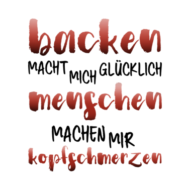 Motiv Backen Bäcker Bächerei Konditor