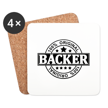 Backen Untersetzer - Bäcker