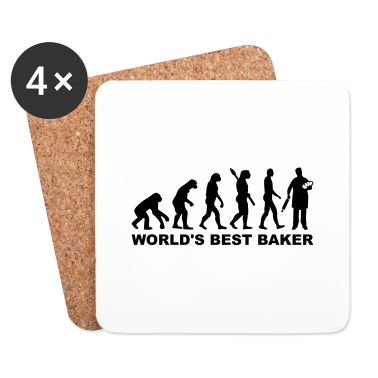 Backen Untersetzer - Bäcker