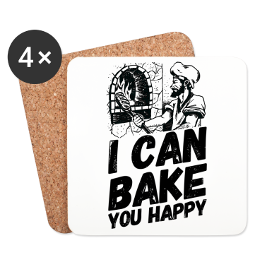 Backen Untersetzer - Bäcker Bäckerei Backwaren Backen