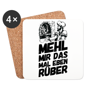 Backen Untersetzer - Bäcker Bäckerei Backwaren Backen