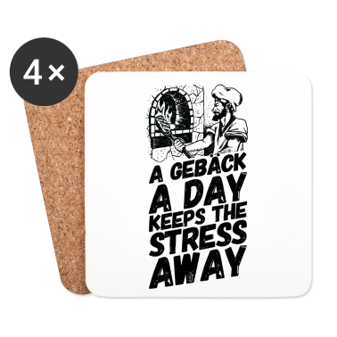 Backen Untersetzer - Bäcker Bäckerei Backwaren Backen