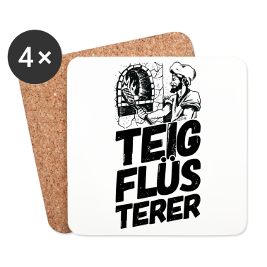 Backen Untersetzer - Bäcker Bäckerei Backwaren Backen