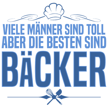 Motiv Bäcker Männer Backen