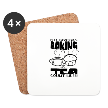 Backen Untersetzer - BACKEN: Backen und Tee