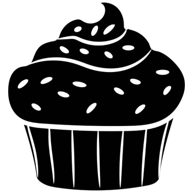 Motiv Backen und glücklich sein