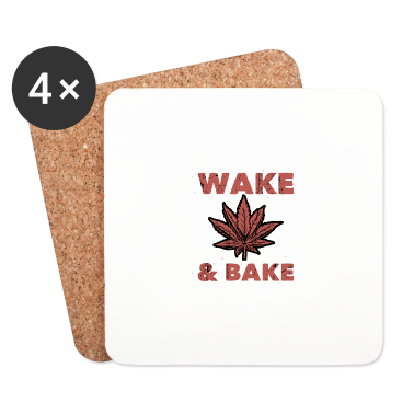 Backen Untersetzer - aufwachen und backen