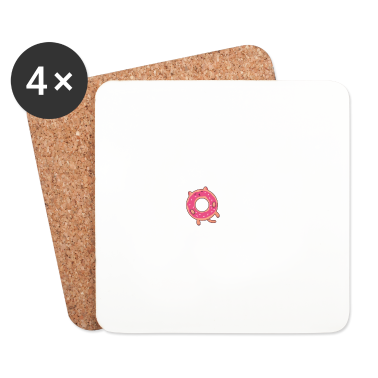 Backen Untersetzer - Back Liebe - Die Liebe zum Backen - Bäcker Kuchen