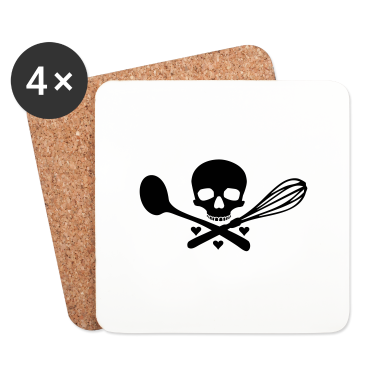 Backen Untersetzer - Bäcker des Todes