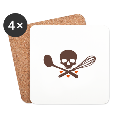 Backen Untersetzer - Bäcker des Todes