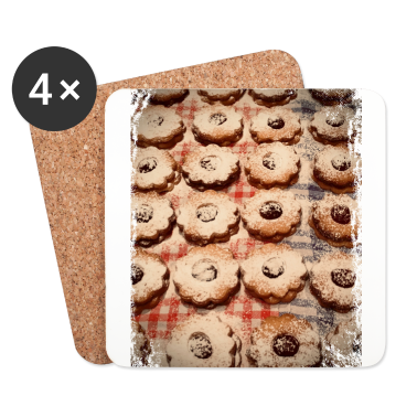 Backen Untersetzer - Plätzchen backen...