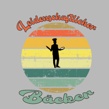 Motiv Bäcker Bäckermeister Leidenschaftlicher Bäcker