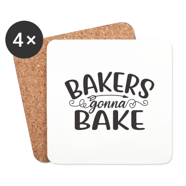 Backen Untersetzer - Bäcker werden backen