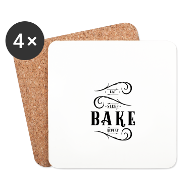 Backen Untersetzer - Bäckerin Backen Bäckerei Bäcker Baking
