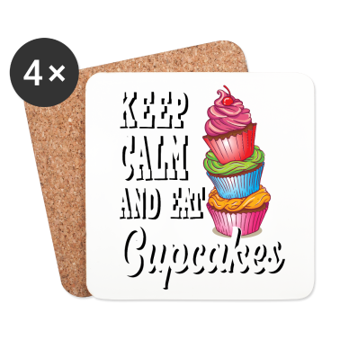 Backen Untersetzer - Cupcake Backen Bäcker Mufin Konditor