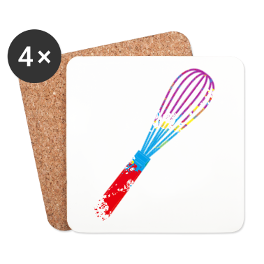 Backen Untersetzer - Backen Schneebesen