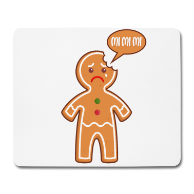 Backen Mousepad - Lebkuchenmann Mimimi Mi Mi Mi Bäcker Gebäck Backen