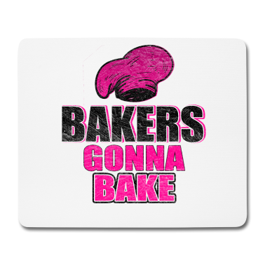 Backen Mousepad - Bäcker Backen