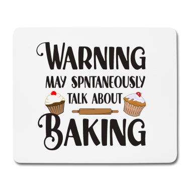 Backen Mousepad - Backen Bäcker Bäckerin