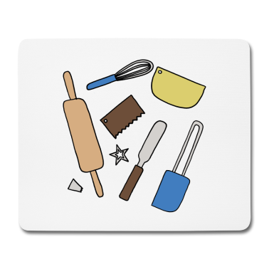 Backen Mousepad - bäcker