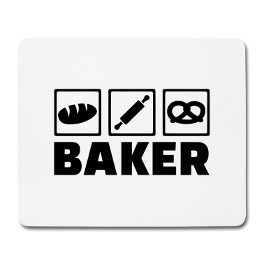 Backen Mousepad - Bäcker