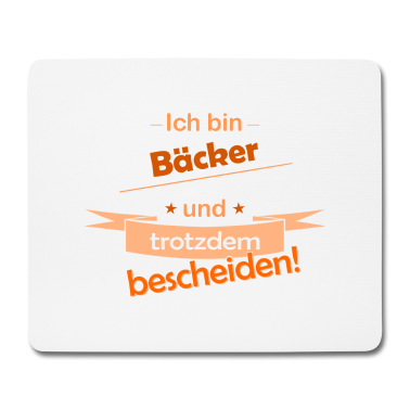 Backen Mousepad - Bäcker