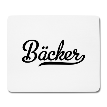 Backen Mousepad - Bäcker