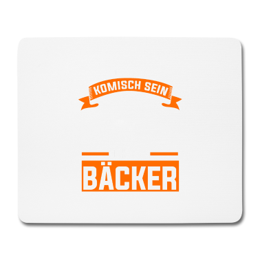 Backen Mousepad - Bäcker Backen Geschenk
