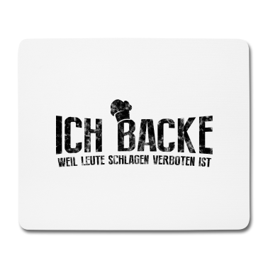 Backen Mousepad - Bäcker