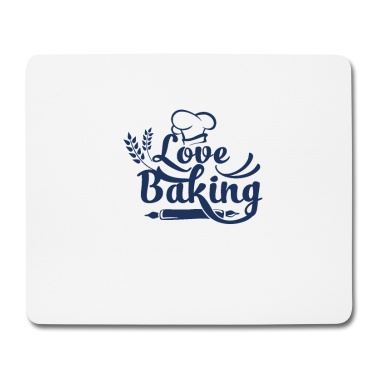 Backen Mousepad - Kuchen backen Bäckerei Backen Baking Bäcker