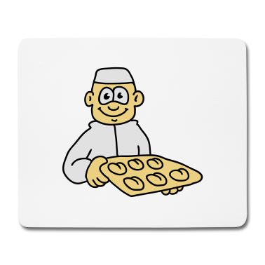 Backen Mousepad - Bäcker