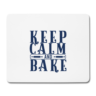 Backen Mousepad - Baking Bäckerei Backen Bäcker Kuchen backen