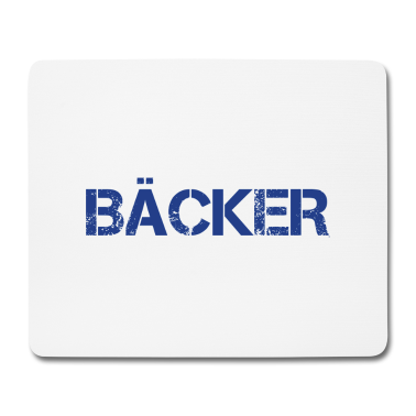 Backen Mousepad - Bäcker