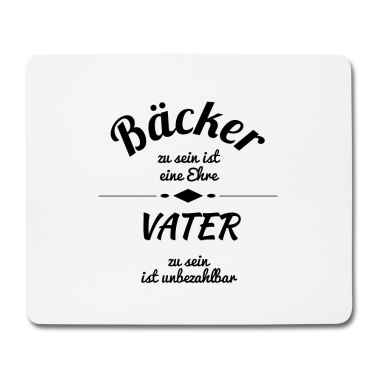 Backen Mousepad - Bäcker