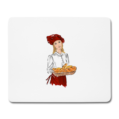 Backen Mousepad - Bäcker