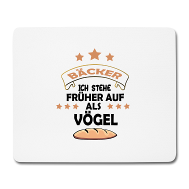 Backen Mousepad - Bäcker