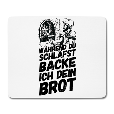 Backen Mousepad - Bäcker Bäckerei Backwaren Backen
