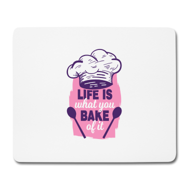 Backen Mousepad - Koch Köchin Backen Bäcker