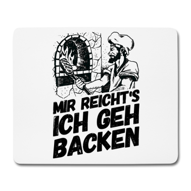 Backen Mousepad - Bäcker Bäckerei Backwaren Backen