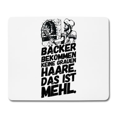 Backen Mousepad - Bäcker Bäckerei Backwaren Backen