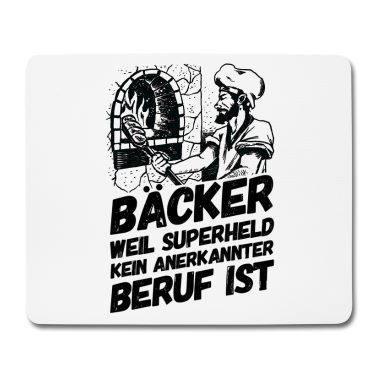 Backen Mousepad - Bäcker Bäckerei Backwaren Backen