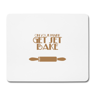 Backen Mousepad - Bäcker/in