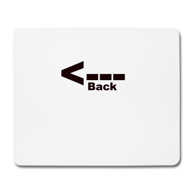 Backen Mousepad - Back