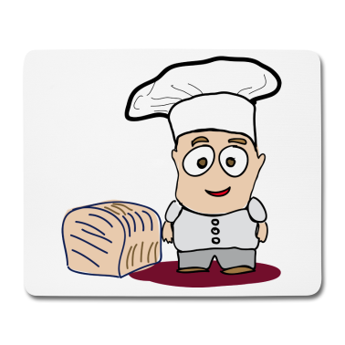 Backen Mousepad - Bäcker