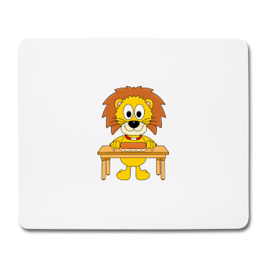 Backen Mousepad - Löwe - Backen - Bäcker - Geschenke - Comic
