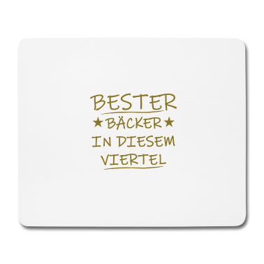 Backen Mousepad - Bäcker